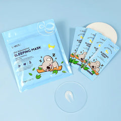 8pcs LAIKOU Moisturizing Facial Mask Hydrating Sleeping Face Sheet Masks Face Mask Beauty Korean Skin Care Products