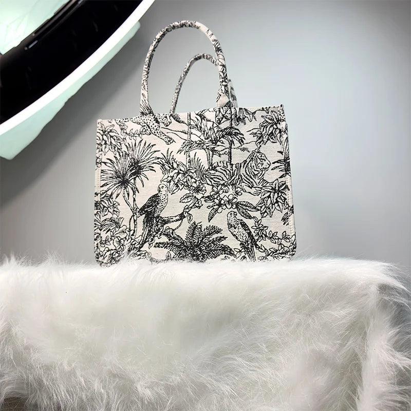 Tote Bag for Women, Luxury Designer Handbag, Travel Inner Pocket with Zipper