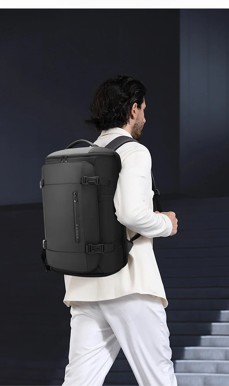 BANGE Carry On Backpack Cabin Bag Travel Backpack for Men Shoes Handle Luggage Leisure Laptop Backpack mochila para viaje cabina