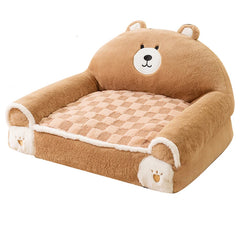 Cozy Pet Dog Bed Sofa Winter Warm Pet Bed for Small Dogs Cats Thicken Dog