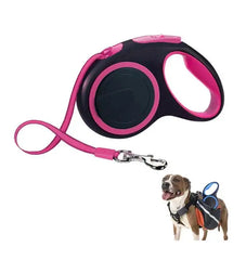 3/5/8M Durable Nylon Retractable Dog Leash Leads Automatic Extending Leash