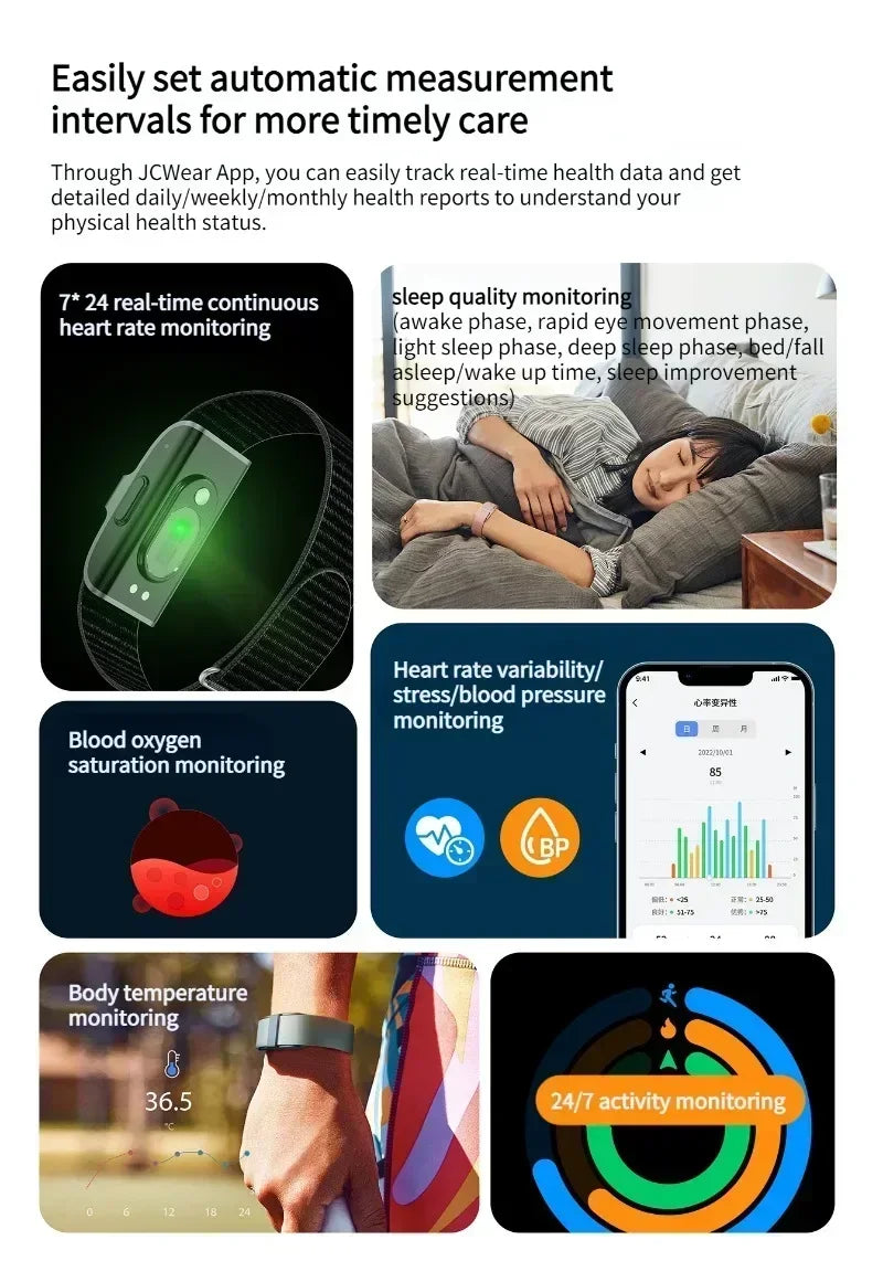 2208A Smart Bracelet Heart Rate Blood Pressure Monitor Pedometer Men Women Sport Fitness Tracker Electronic Bracelet