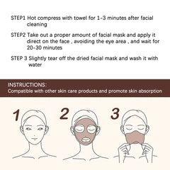 Face Peel Off Mask Reducing Freckle Removal Fade Darkening Chloasma Oil Control Remove Wrinkle Brighten Facial Mositurizing Mask