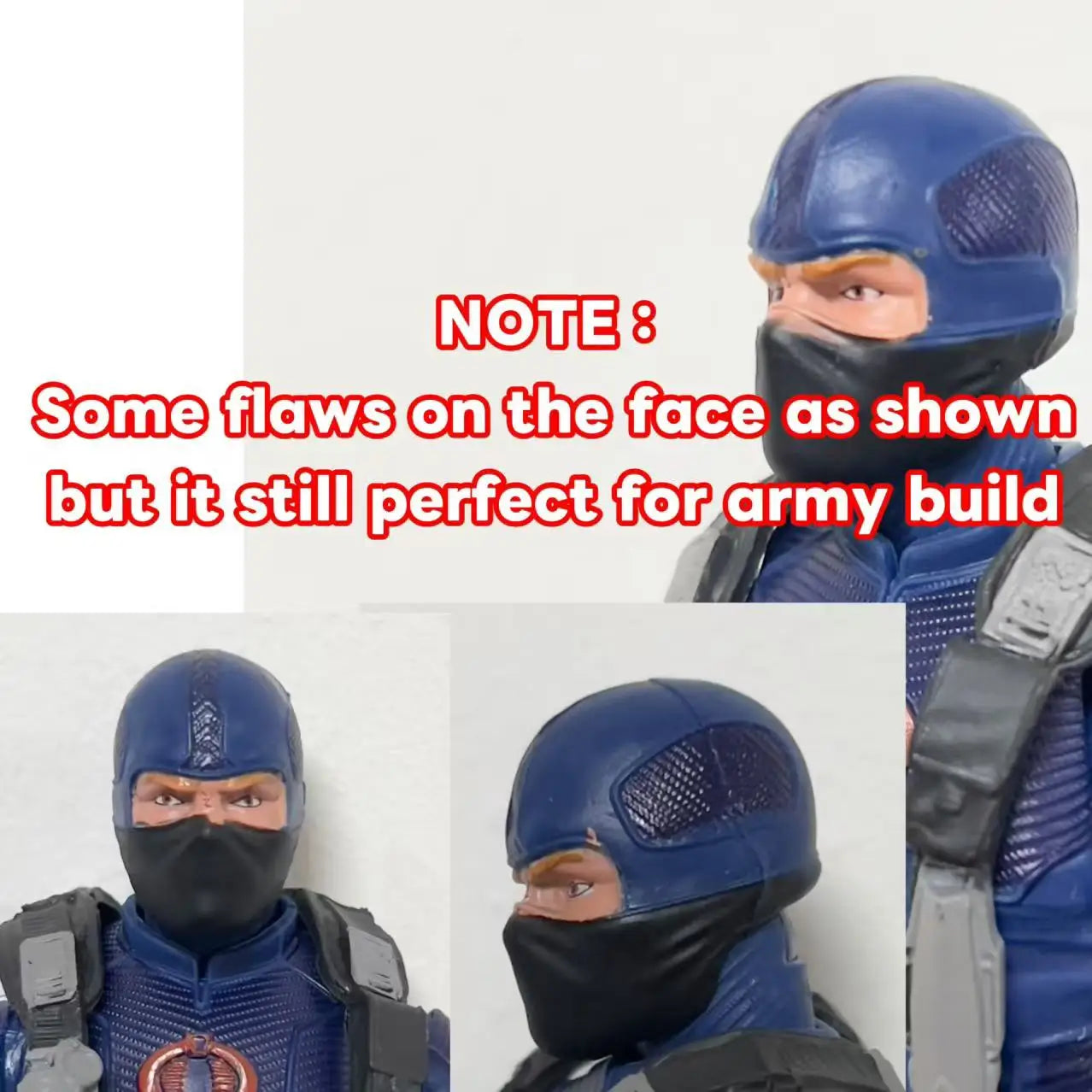 6 Inch G.I. Joe GI Joe Classified Series Retro Snake Eyes Cardback Cobra Trooper Enermy Action Figure Model Toy Gift