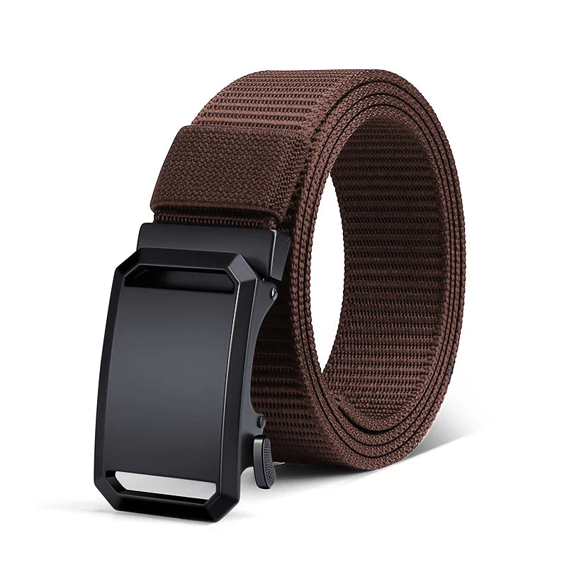 DINISITON Men‘s Belt Nylon Breathable Belts for Men Outdoor Equipment Belt Cowboy Canvas Designer Belt Tactical Belt