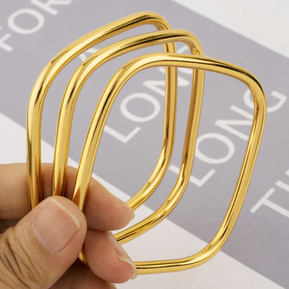 316L stainless steel gold-plated bracelet Fashion Personality Simple Punk Retro Hip-hop High Temperament Bracelet