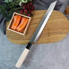 Japanese Knife Sashimi Salmon Sushi Knife Thickened Blade Fish Filleting Cooking Knife