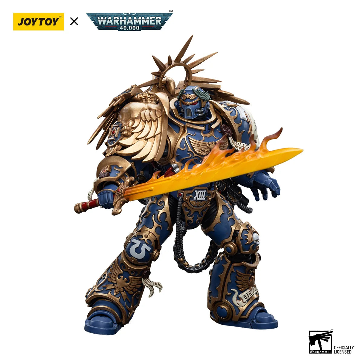 [IN-STOCK]JOYTOY Warhammer 40K 1/18 Action Figures Ultramarines Titus Victrix Guard Guilliman Anime Model Toys Gift