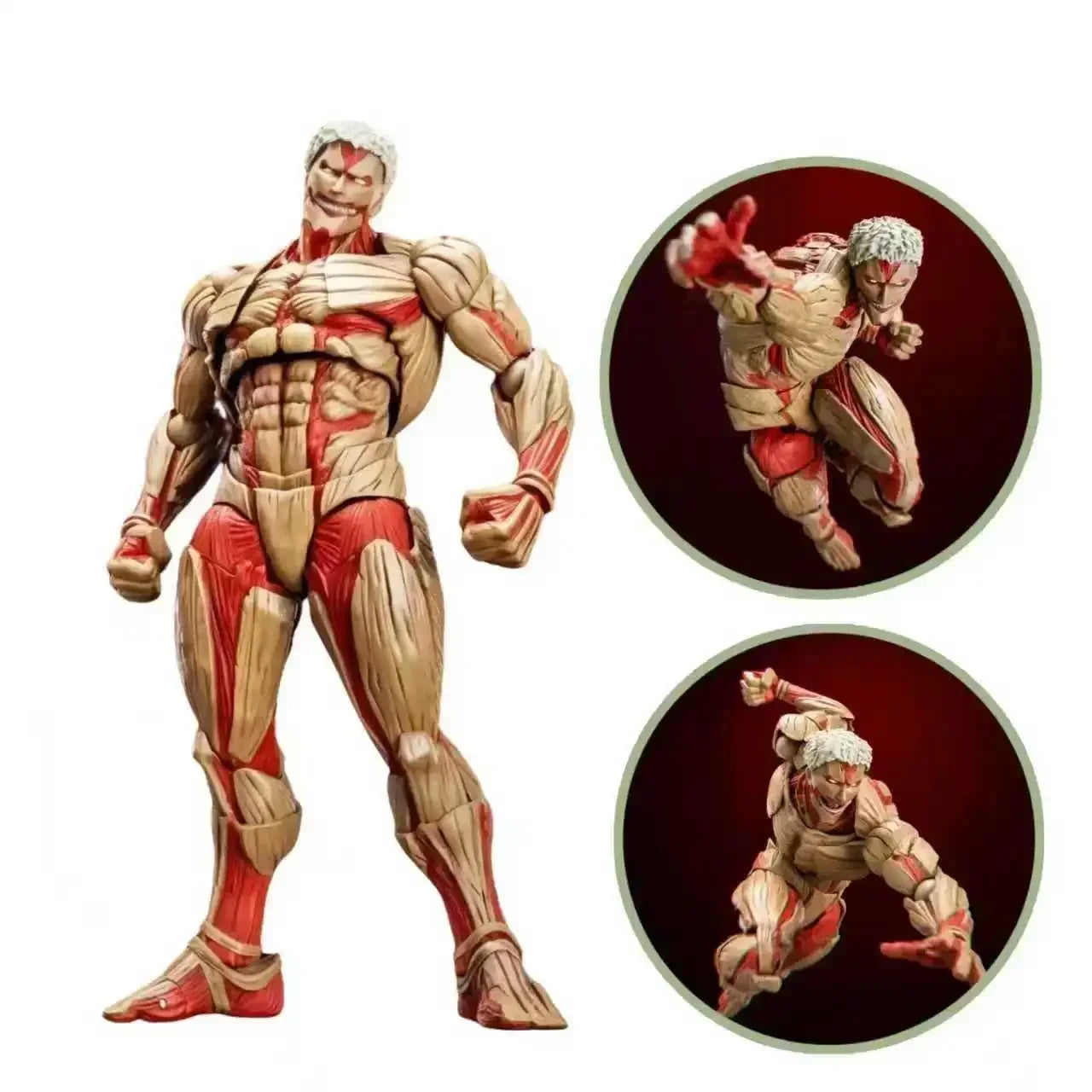 2026 NEW Kaiyodo  Revoltech AMAZING YAMAGUCHI Attack on Titan Eren Jaeger Armored Titan Female Titan Action Figures Model Toy