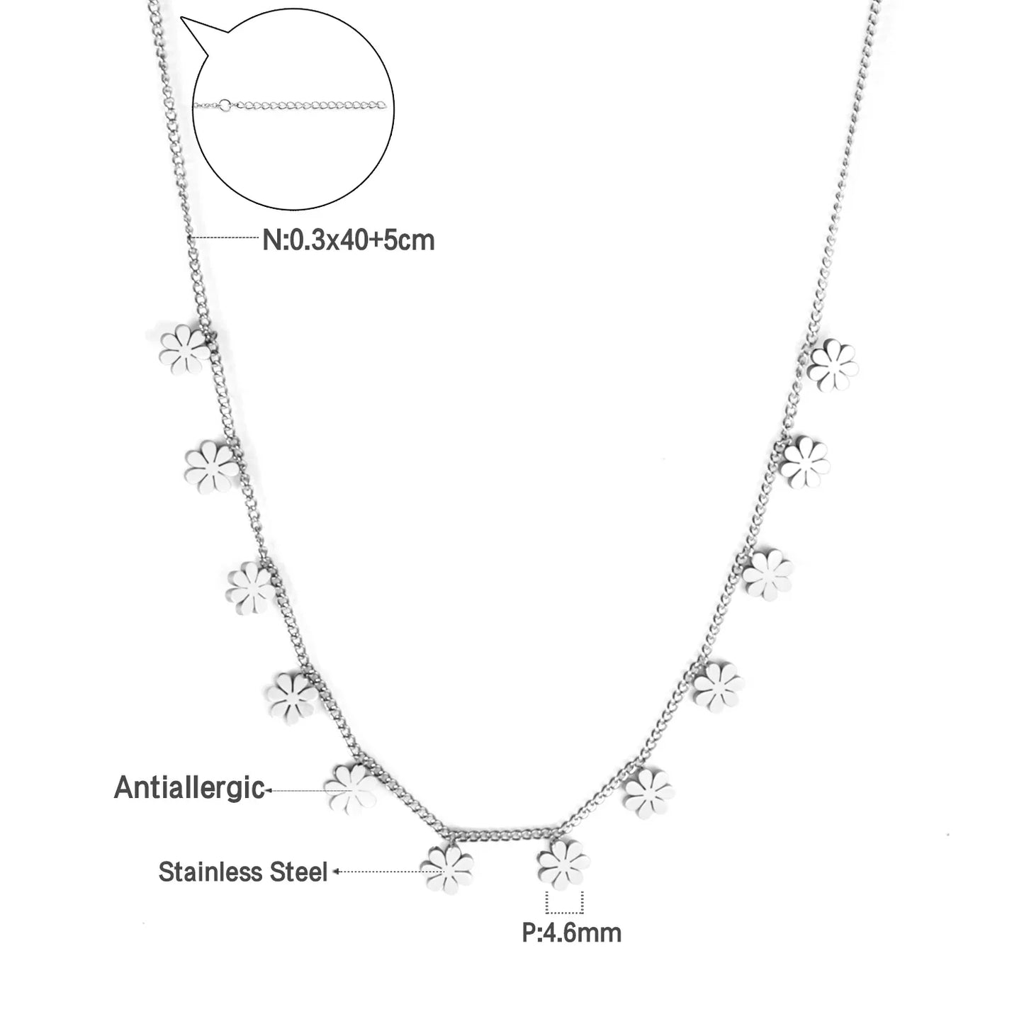 LUXUKISSKIDS Woman Collier бижутерия Golden Chains Necklaces Bohemia Star Heart Elegant Stainless Steel Jewelry Trendy