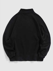 Hoodies for Men Fleece Lining Brooklyn Eagle Graphic Sweatshirt Unisex