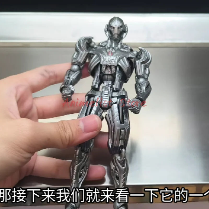 In Stock AC TOY Ultron Action Figures AC Factory 16cm Ko Ultron Kaiyodo Amazing Yamaguchi Avengers Anime Collection Toys Gift