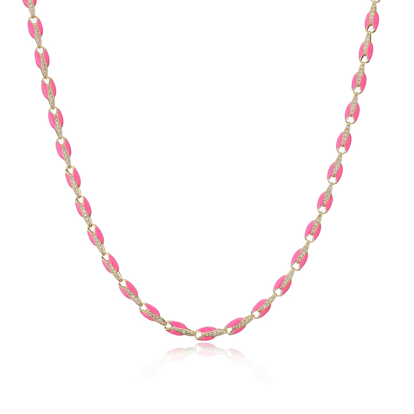 HECHENG,original fluorescent color chain necklace Bracelet ,fashion jewelry set factory direct sales wholesale