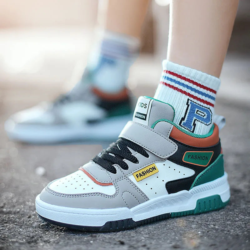 Design Children Sneaker Boys Shoes Skateboard Kids Casual Shoes Autumn Sports