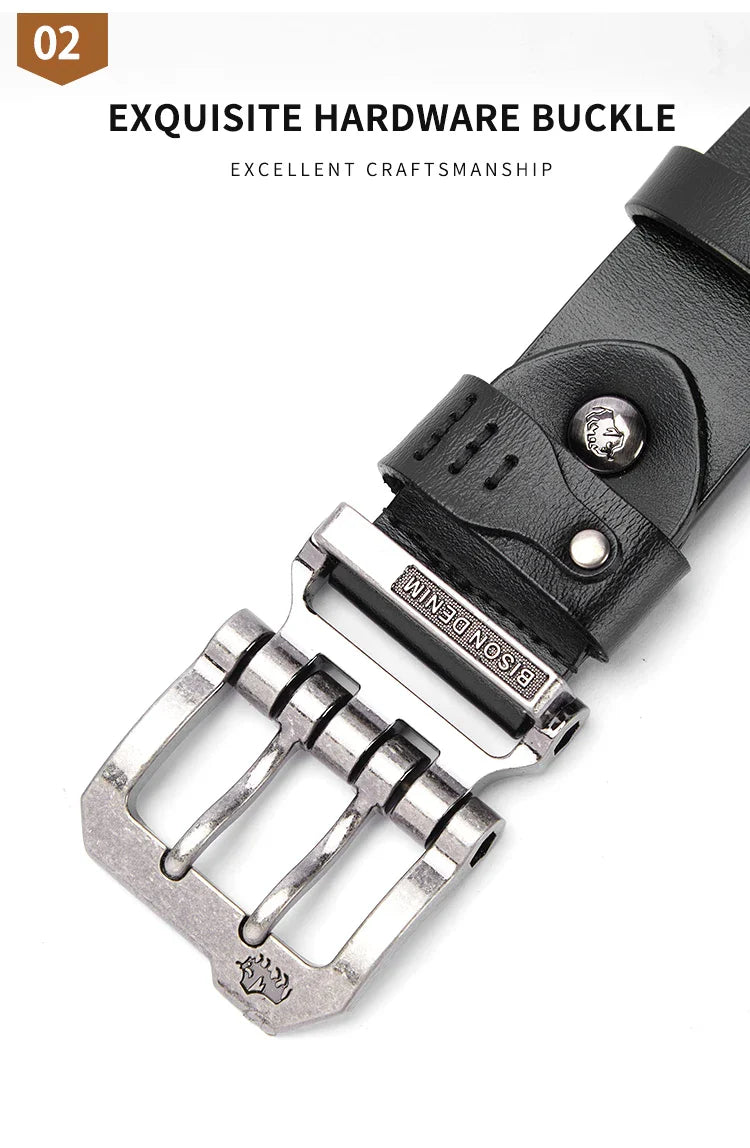 Men Belt Male High Quality Leather Belt Men Male Genuine Leather Strap Luxury Pin Buckle Fancy Vintage Jeans Free Shipping