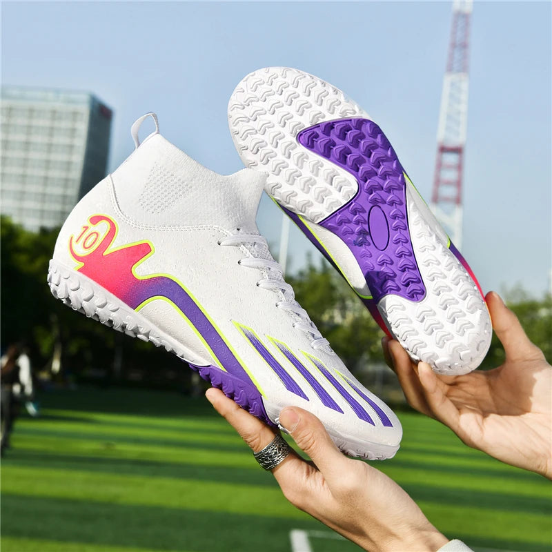 Sneakers Men Soccer Shoes Sport FG Football Boots Adult Futsal Training Shoes