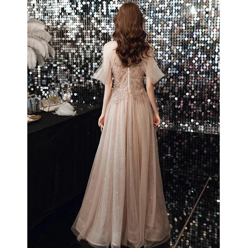 Homecoming Dresses: Fairy Evening Dress High-End Banquet Temperament