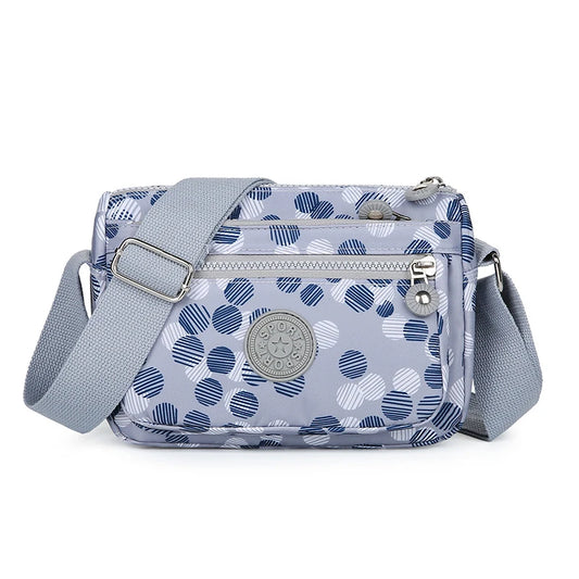 Shoulder Bag Lightweight Small Square Bag Anti Splash Casual Crossbody