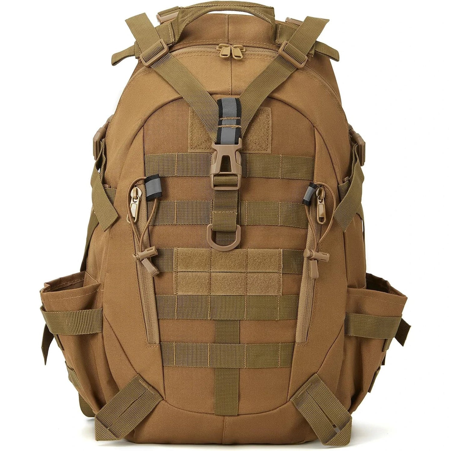 40L Tactical Backpack for Men Camping Hiking Backpacks Reflective Outdoor Travel Bags Survival Molle Climbing Rucksack Bag
