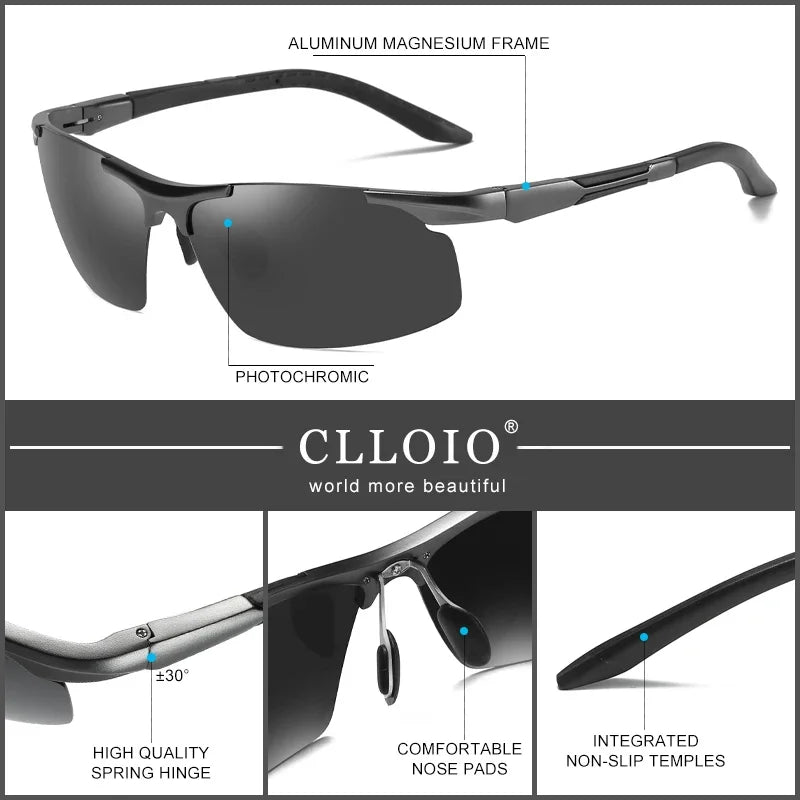 Sunglasses Men Polarized Cycling Driving Glasses Anti-Glare Fishing Goggles