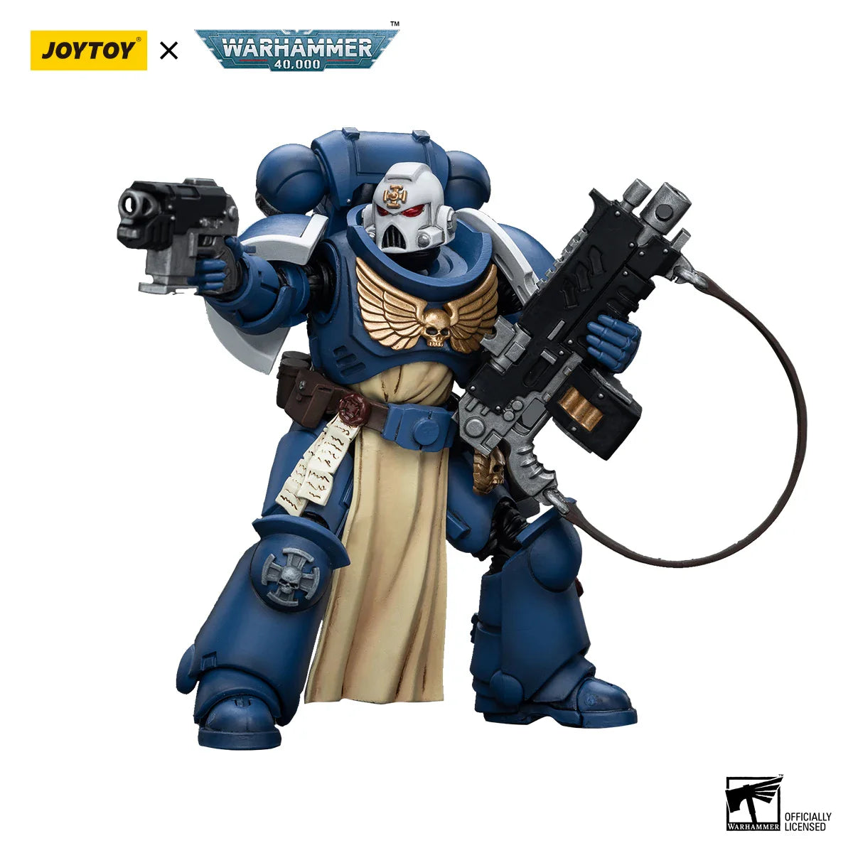 [IN-STOCK]JOYTOY Warhammer 40K 1/18 Action Figures Ultramarines Titus Victrix Guard Guilliman Anime Model Toys Gift