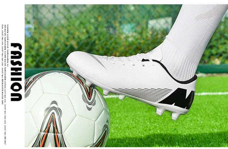 Soccer Shoes Society Grass Indoor Sports Fast Football Field Boots Futsal Non Slip