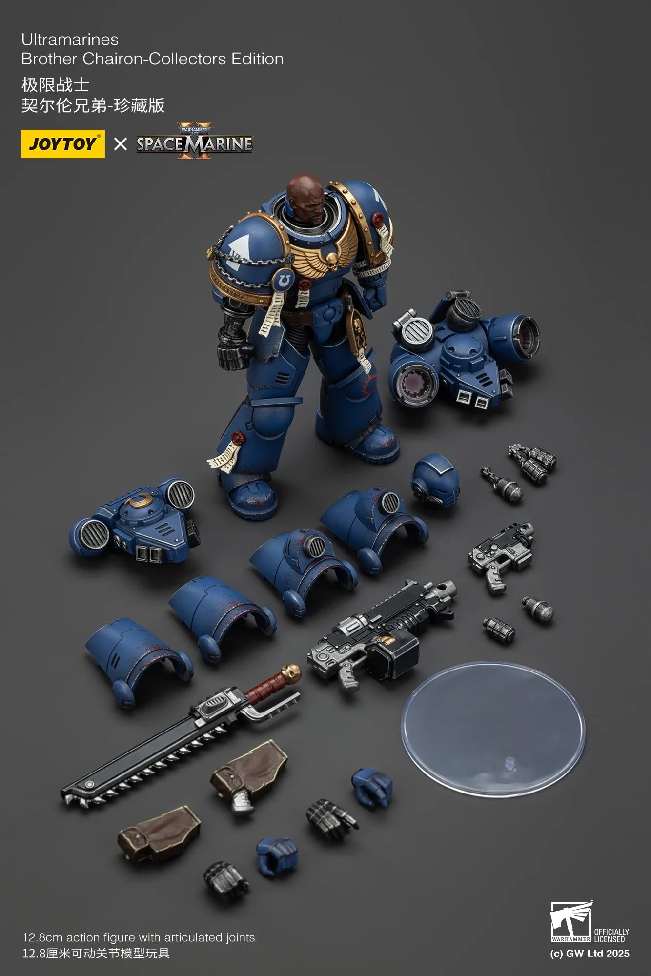 [IN-STOCK]JOYTOY Warhammer 40K 1/18 Action Figures Ultramarines Titus Victrix Guard Guilliman Anime Model Toys Gift
