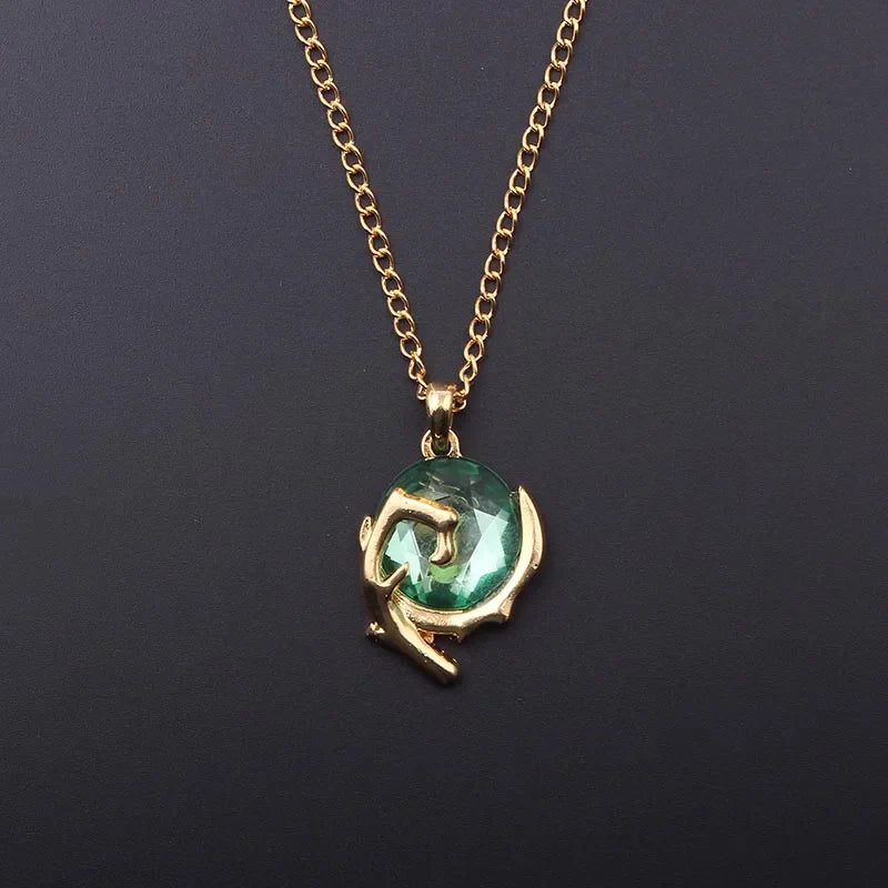 The Legend of Necklaces Metal Sword Shield Heart Pendant Necklaces for Men Fashion Jewelry Gifts Tears of the Kingdom