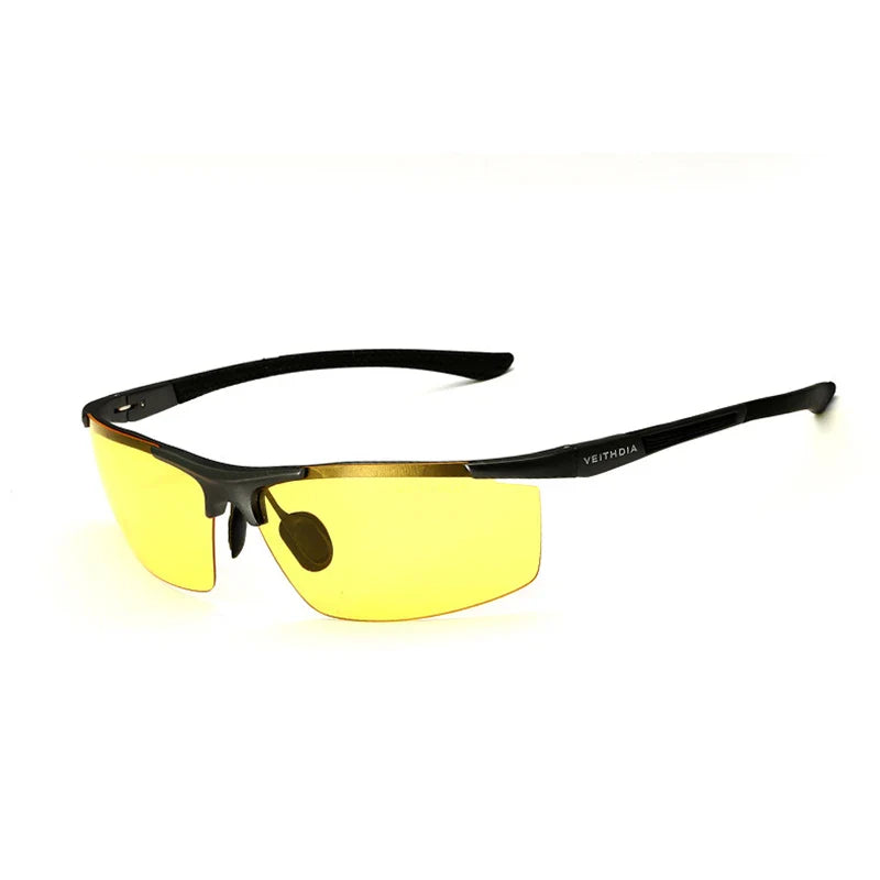 VEITHDIA Aluminum Magnesium Men's Sunglasses Polarized UV400 Coating Mirror Sun Glasses Outdoor Male Eyewear Accessories 6588