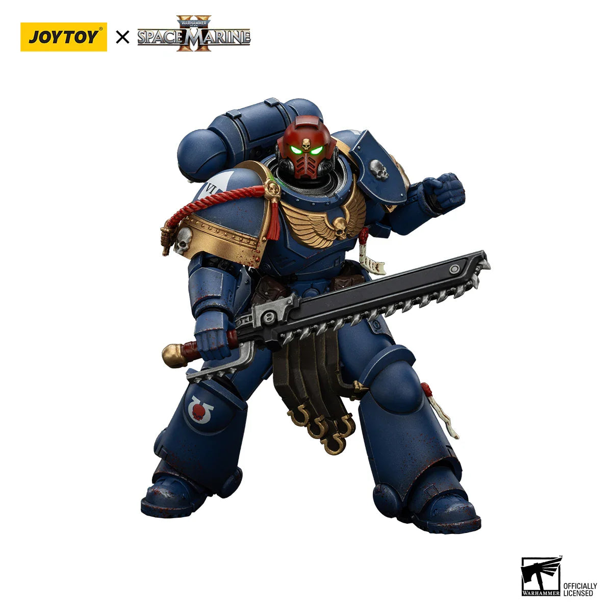 [IN-STOCK]JOYTOY Warhammer 40K 1/18 Action Figures Ultramarines Titus Victrix Guard Guilliman Anime Model Toys Gift