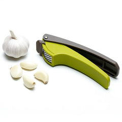 Multifunctional Garlic Press Chopper Zinc Alloy Slicer Crusher Peeler Manual Kitchen