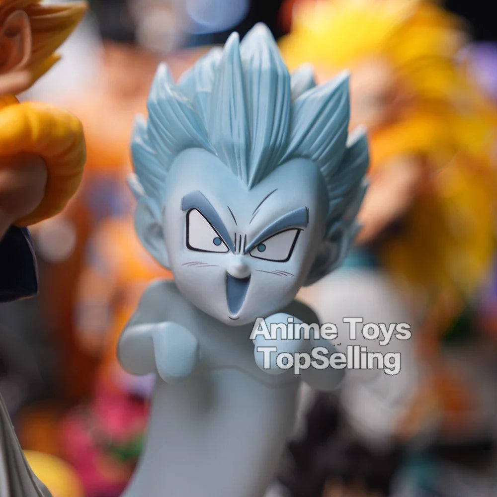 25cm/9.8in Anime Dragon Ball Z Figure Gotenks Figure Ghost Night Light PVC Action Figure Collection Model Toys Gifts