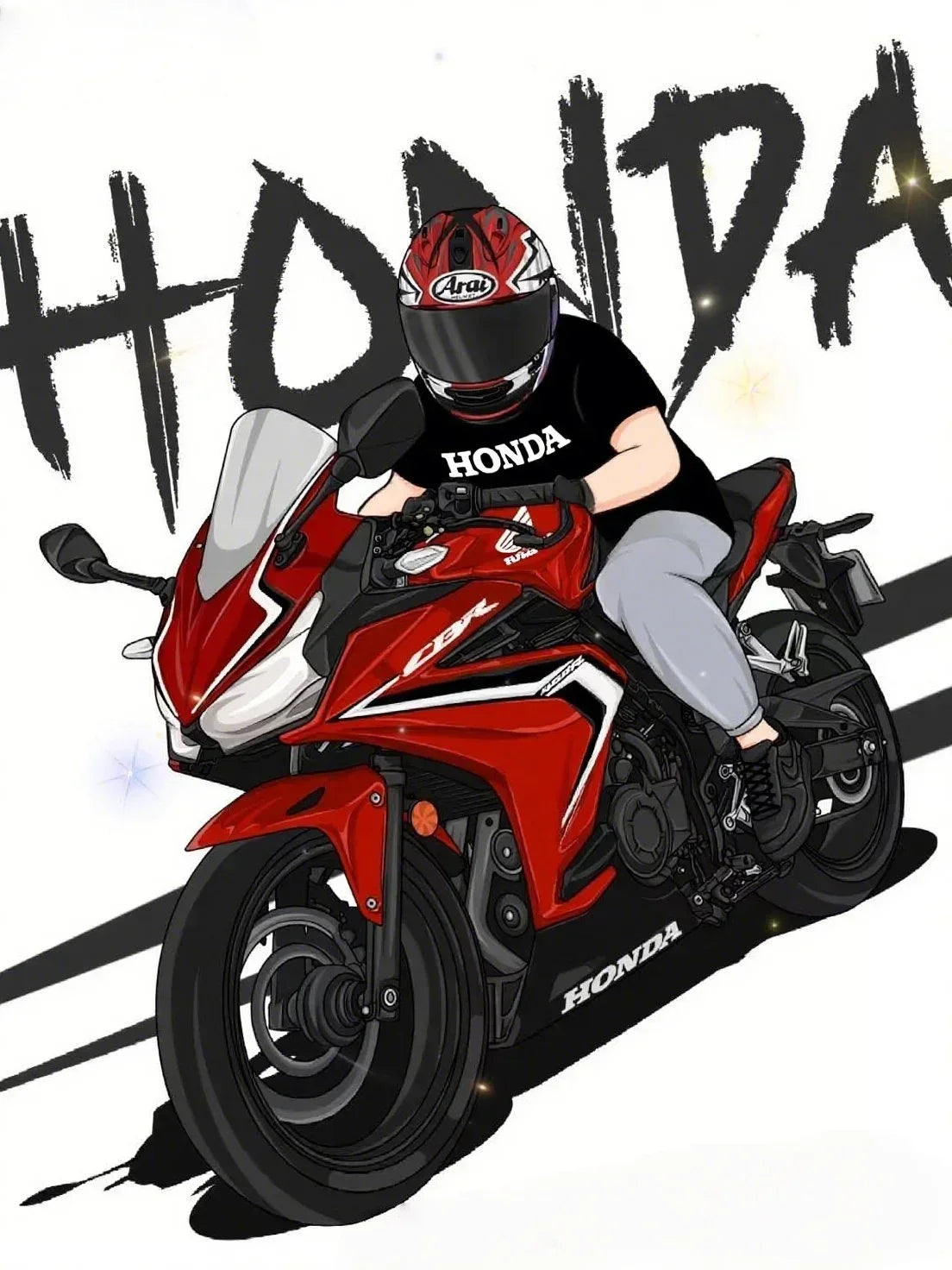 2025 Summer New Cycling Sweatpants Trendy Sweatpants Honda Men's and Women's Shorts Motorcycle Enthusiasts Five-point Shorts HRC