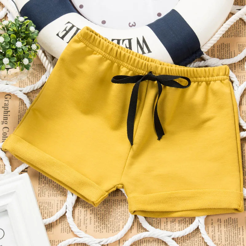 Summer Children's Boy Girl Board Shorts Casual Cotton Thin Baby Shorts For Boys Girls Toddler Pant Sports Kids Beach Short 2024