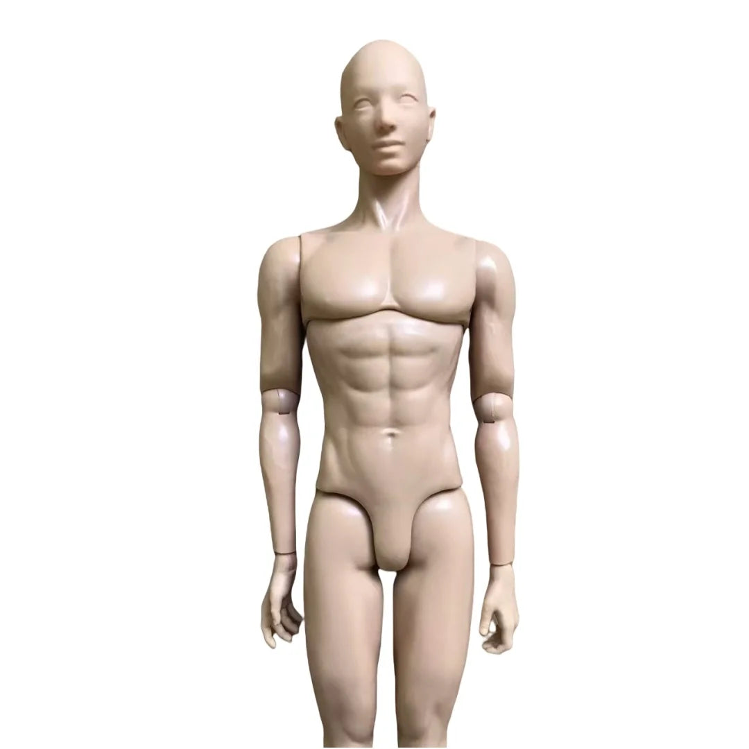 YUNYI Male Doll Body 1/6 Strong Muscle Solider Men Body Figures 14 Joints Movable Doll Figure Toys Christmas Gifts