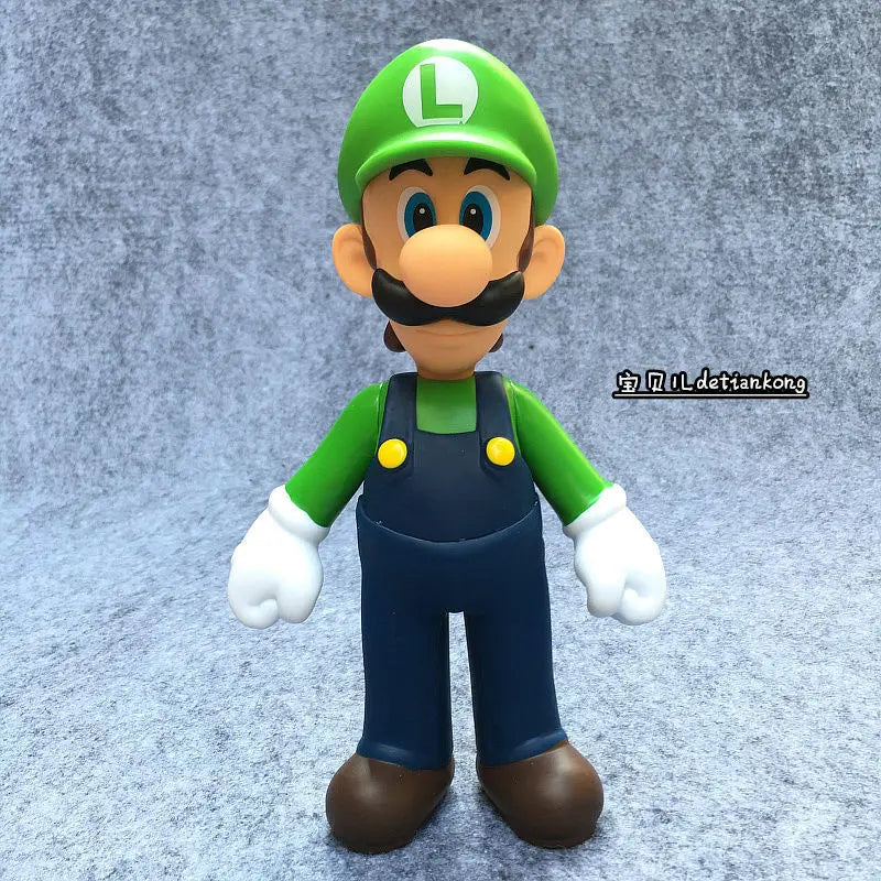 New Anime  Large Size  Bowser Figures PVC  Bros Hat Can Take Off Toy model For kids