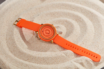 Personalized fashionable floating magnetic pointer free ball bearing creative simple waterproof quartz watch student women men