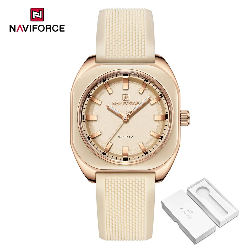 NAVIFORCE Elegant Watch For Women Fashion Quartz Wristwatch Woman Watches Ladies Festival Valentine's Day Gift Clock Reloj Mujer