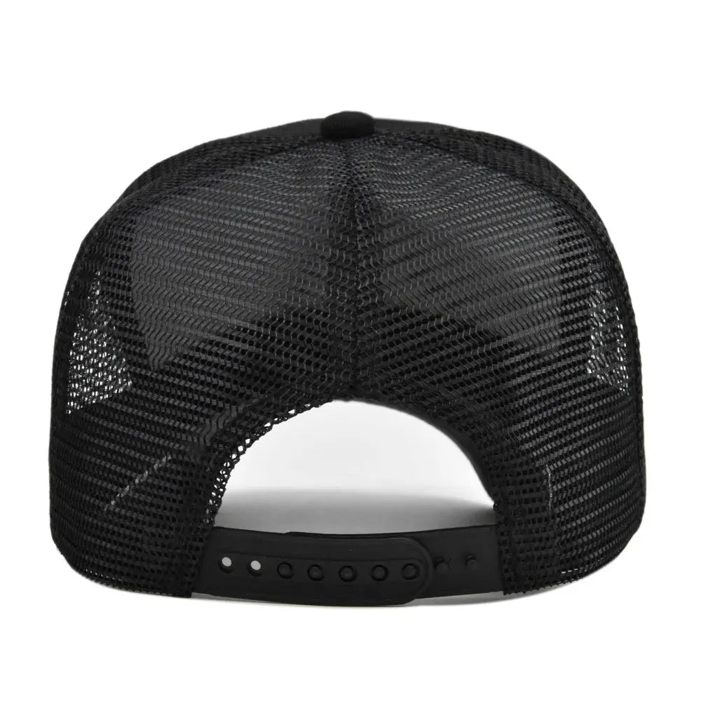 Fashion SunHat Outdoors Trucker Hat Cotton Mesh BreathableBaseball Cap Women Men Summer Sunshade MeshCap Truck Hat Cap Wholesale