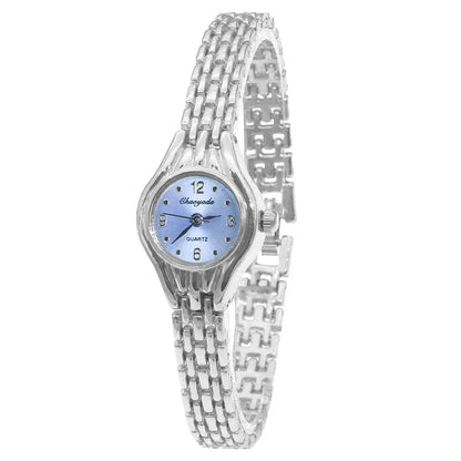 Ladies Gold Plated Watch Women Bracelet Quart Wristwatch Girl Analog Feminino Relojes Hour Luxury Watches Saati Clock