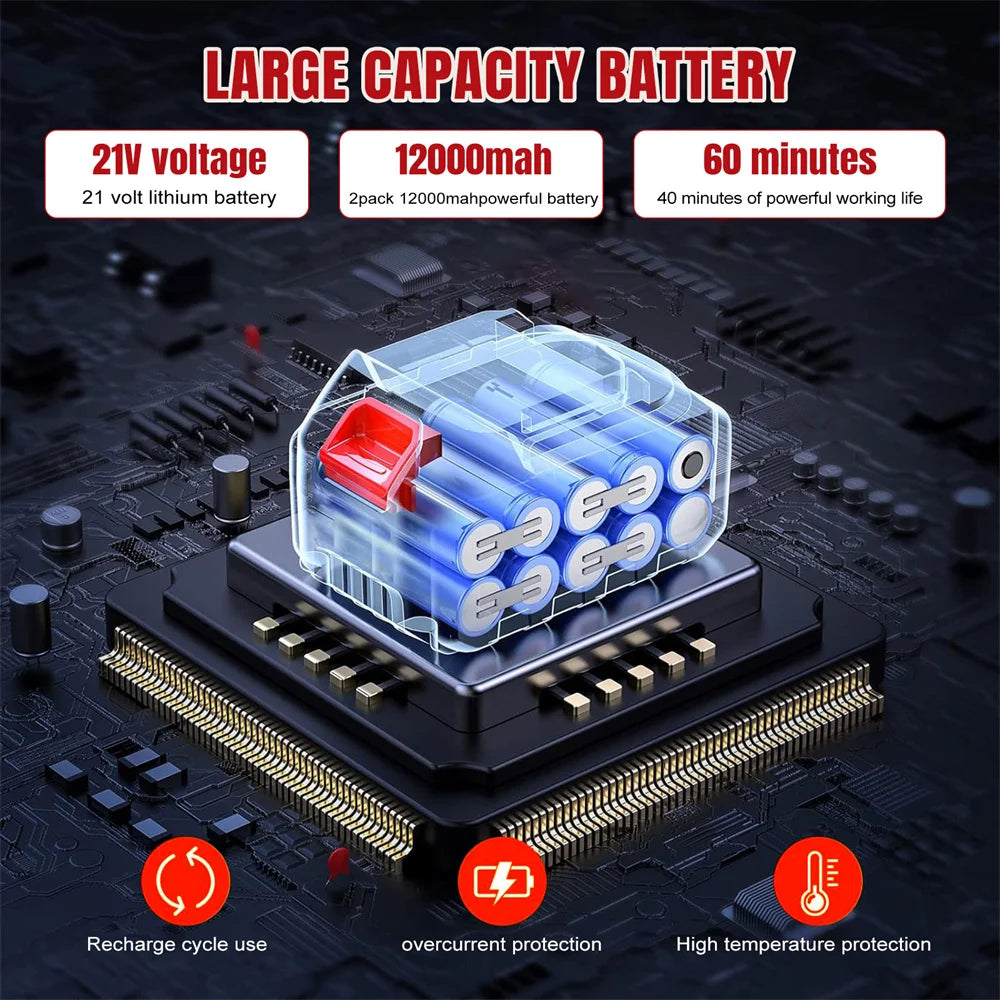 High-voltage Lithium Battery Car Water Gun 30bar Washer Portable Rechargeable 48v 300W motor Battery Spray Cleaning Machine