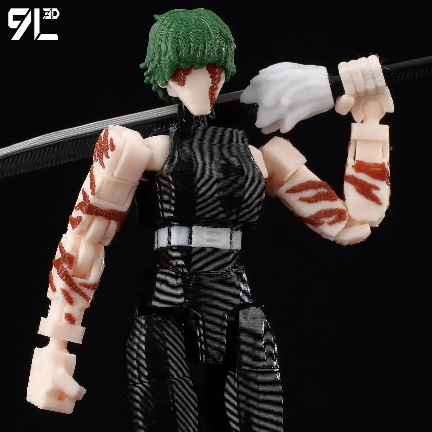 9L 3D Printed Anime Jujutsu Kaisen Sukuna Lucky13 Dummy 13 Movable Shapeshift T13 Action Figures Mannequin Toys for Collectors