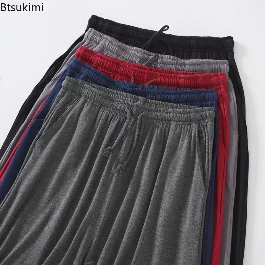 Plus Size 7XL 8XL Casual Sleep Shorts for Men Casual Modal Men's Pajamas Shorts Summer Soft Five Points Cotton Beach Shorts Male