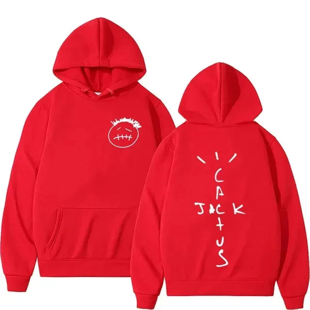 Rapper Cactus Jack Music Album Hoodie Men's Women's Fashion High Street