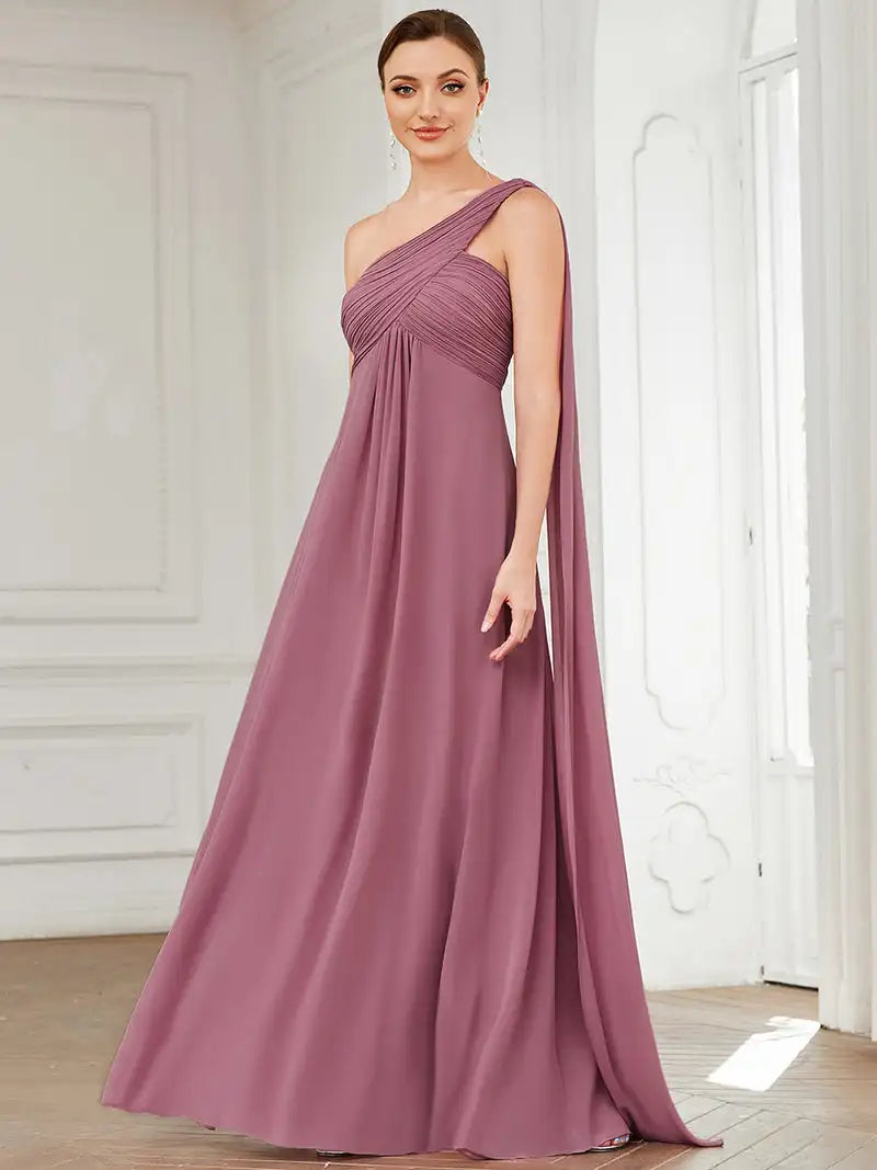 Formal attire Dresses: Elegant Evening Dresses Long A-LINE One-Shoulder