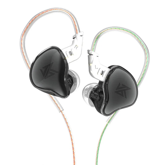 KZ EDC Earphones 1 Dynamic HIFI Bass Earbuds In Ear Monitor Headphones Sport Noise Cancelling Headse