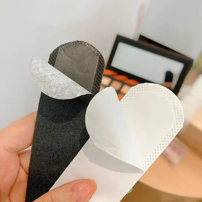 10-40pcs Women's Hat Sweat Absorber Stickers Men Anti-dirt Sports Belt Cap Rim Invisible White Tape Hat Size Reducer Liner Pads