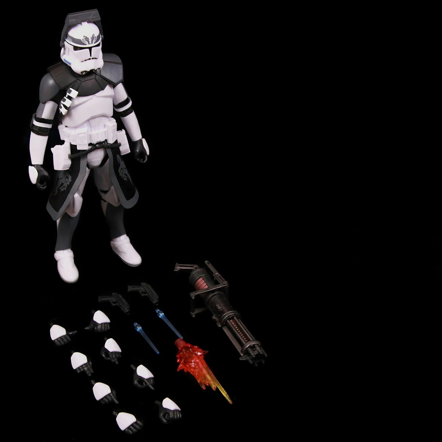 New Body(JOV3.0) - Star Wars 104th Trooper Wolf Pack Boost Sinker Comet Kamino ARC Trooper Grey Team 6" Action Figure Clone Toys