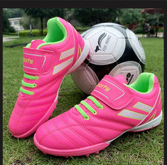 Children Football Shoes Soccer Boots Kids Boy Girl Sneakers Leather