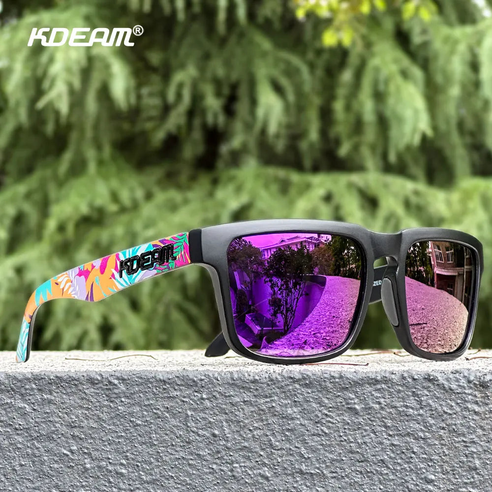 Sunglasses Polarized Flash With Stylish Mirrored Pink Sun Glasses